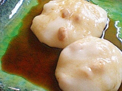 節分豆が余ったら・・・なんちゃって豆餅